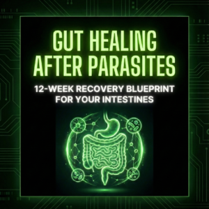 Gut Healing After Parasites — 12-Week Recovery Protocol (PDF + Trackers)